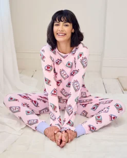 Perfect Match Print Long Pyjama Set