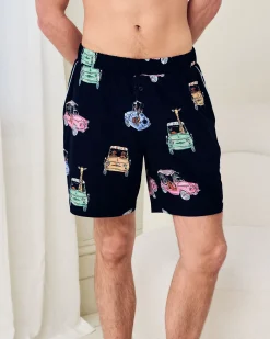 Safari Drive Print Pyjama Shorts