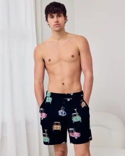 Safari Drive Print Pyjama Shorts
