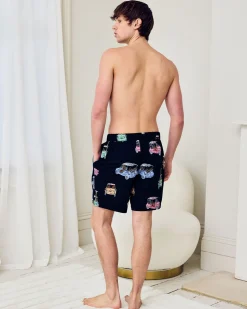 Safari Drive Print Pyjama Shorts