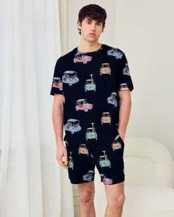 Safari Drive Print Short Pyjama Set
