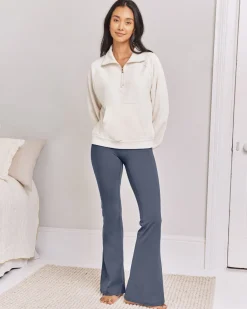 SoftSculpt Flared Leggings - Charcoal