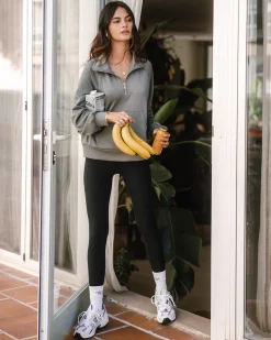 SoftSculpt Rib Leggings - Black