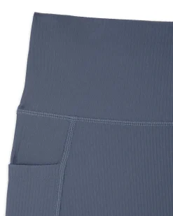 SoftSculpt Rib Leggings - Charcoal