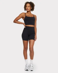 Soft + Stretch High-Rise Cycling Shorts
