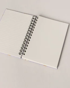 Spa Dogs Print Hardback Spiral Lined Notebook