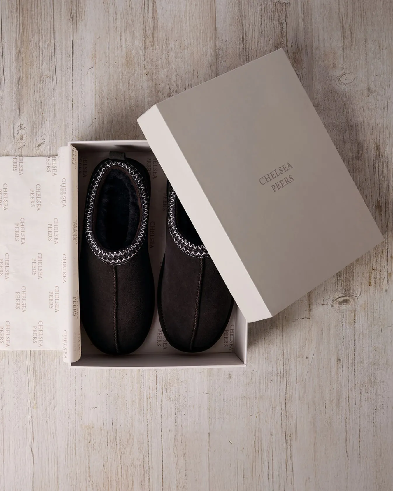 Suede Sheepskin Short Boot Slippers - Brown