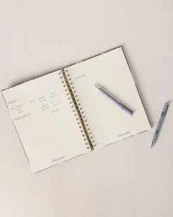 Supper Club Print Two Pack Boxed Pen Set - Blue