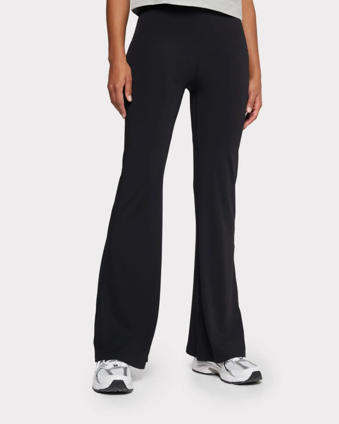 Tall Soft + Stretch High-Rise Flared Leggings - Black