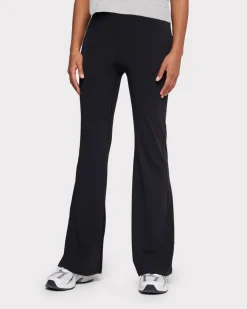Tall Soft + Stretch High-Rise Flared Leggings - Black