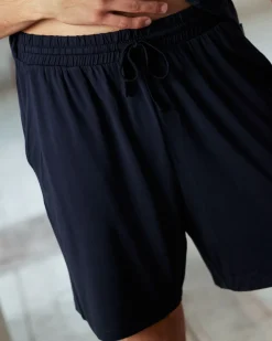 TENCEL™ Modal Crew Neck Short Pyjama Set - Navy