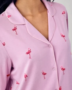 TENCEL™ Modal Flamingo Print Nightshirt