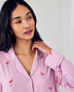 TENCEL™ Modal Flamingo Print Nightshirt