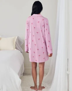 TENCEL™ Modal Flamingo Print Nightshirt