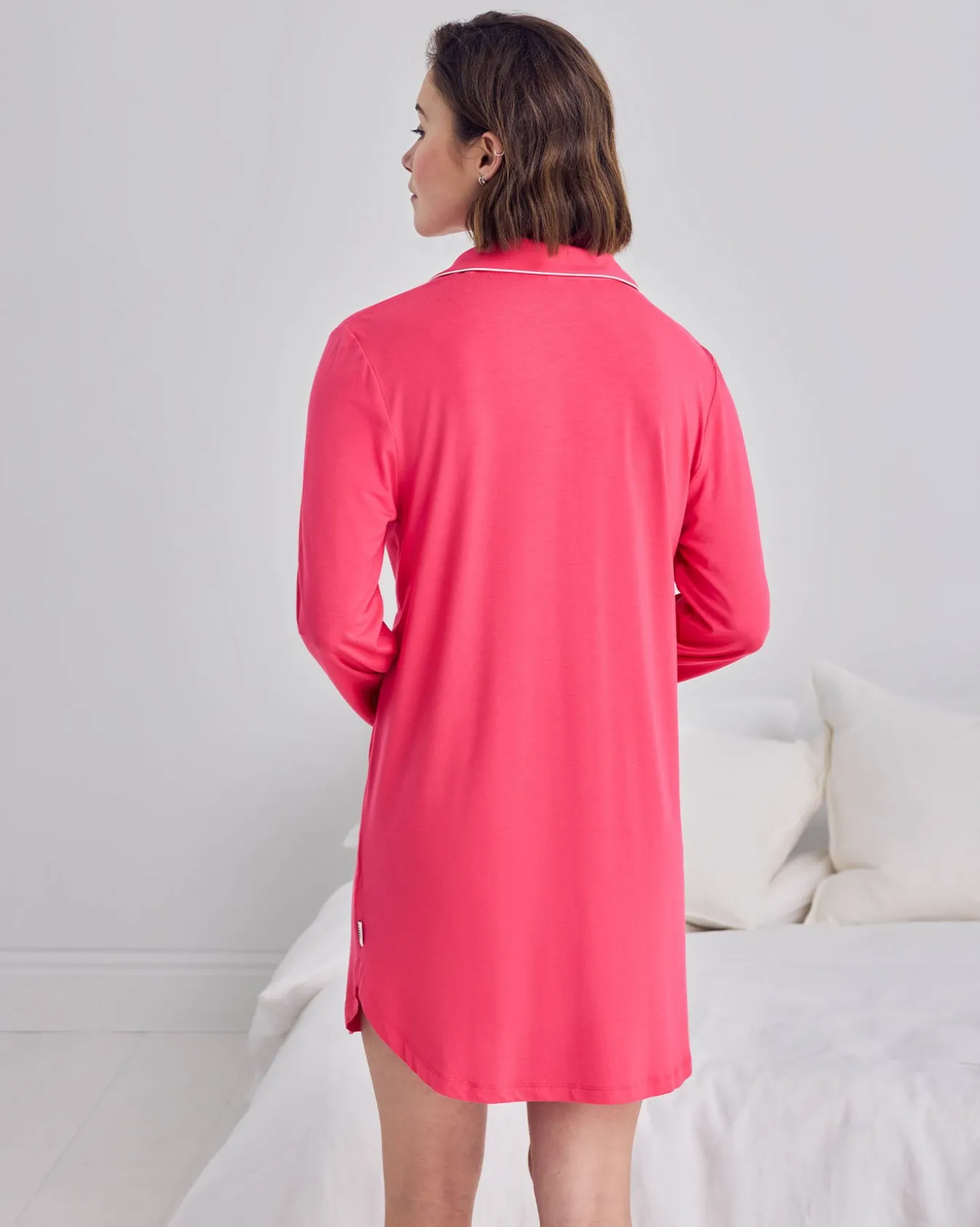 TENCEL™ Modal Nightshirt - Hot Pink
