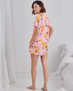 TENCEL™ Modal Toucan Print Short Pyjama Set