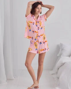 TENCEL™ Modal Toucan Print Short Pyjama Set