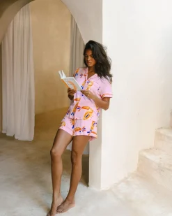 TENCEL™ Modal Toucan Print Short Pyjama Set