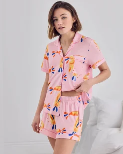 TENCEL™ Modal Toucan Print Short Pyjama Set