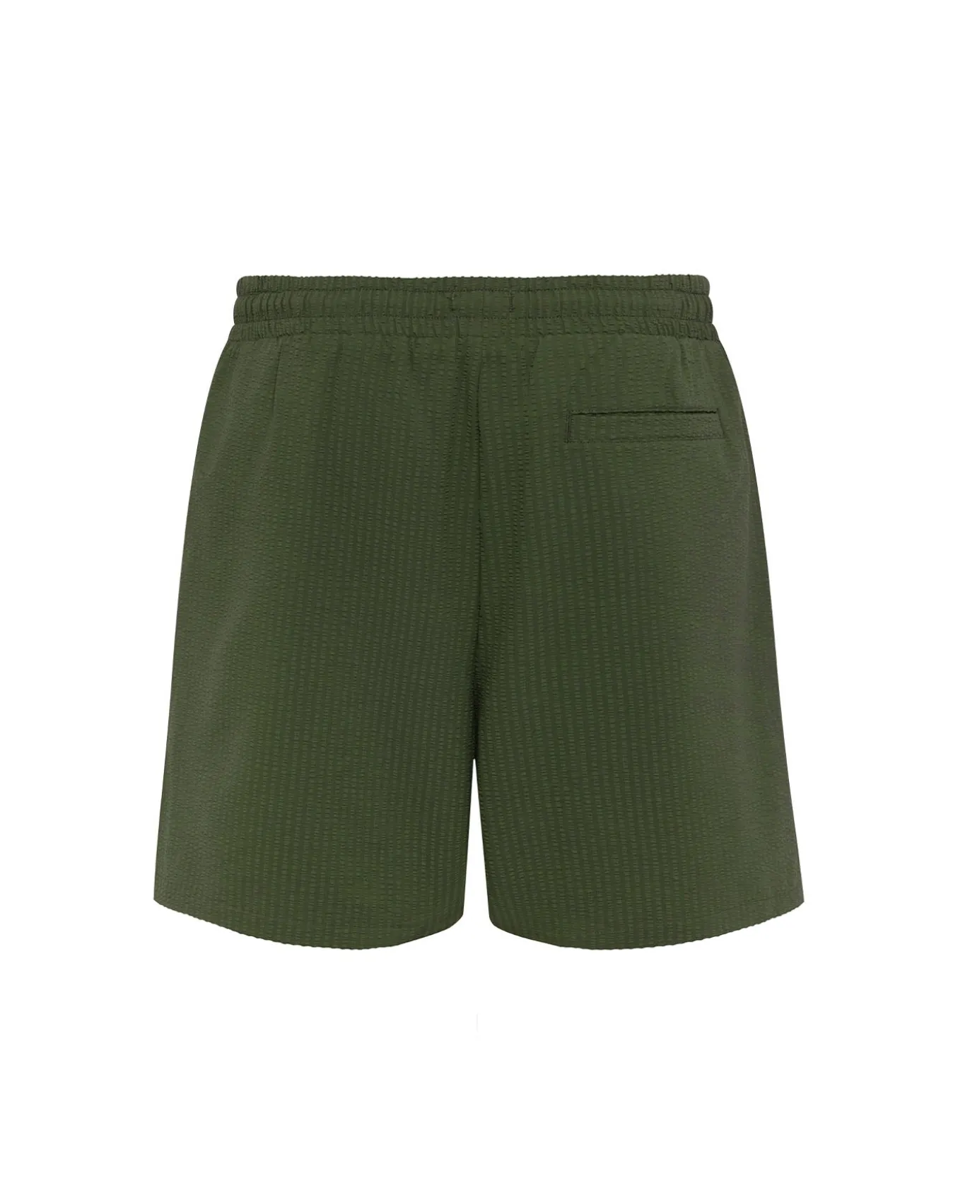 Textured Swim Shorts - Khaki