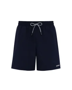 Textured Swim Shorts - Navy