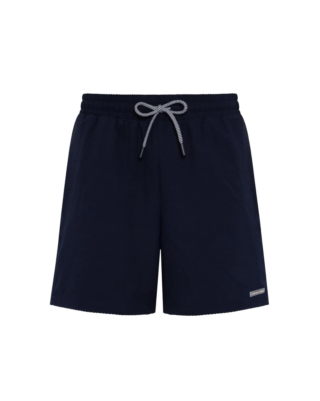 Textured Swim Shorts - Navy