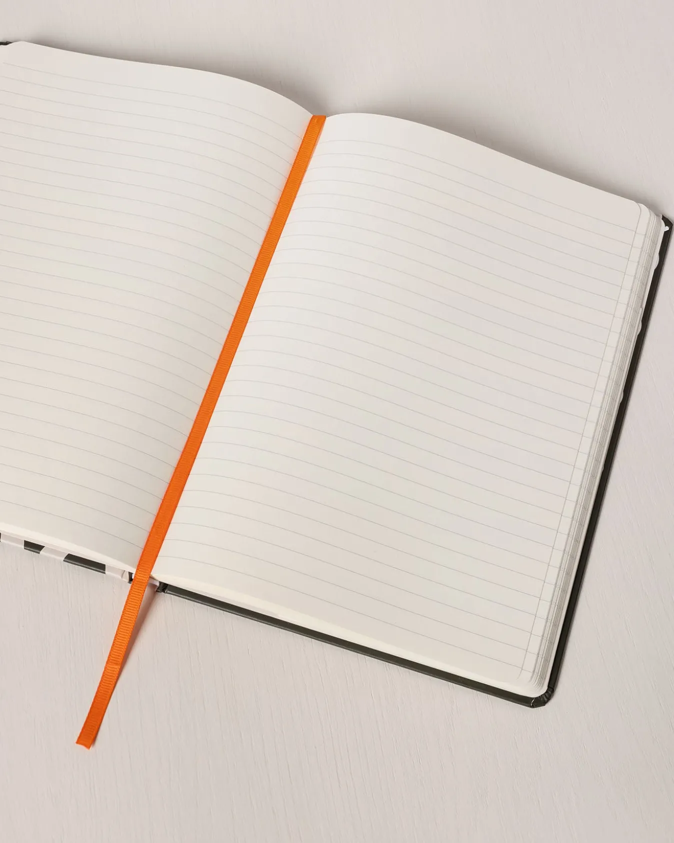 Wavy Stripe Hardback Lined Notebook